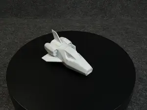 Low Poly Space Ship