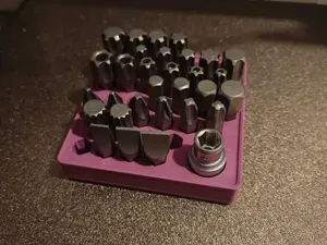 GRIDFINITY 8mm 5/16 bit holder