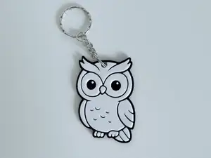 Cute Owl Keychain