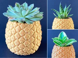 Pineapple Plant Pot / Pens & Pencil Holder