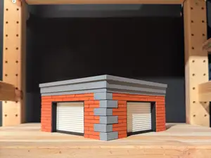 BrickCorner - Medium - 1:12 shelf riser, diorama