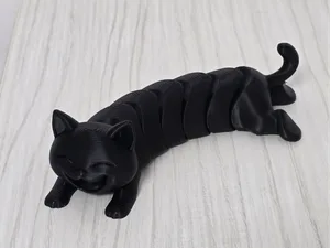 Flexi cute articulated cat