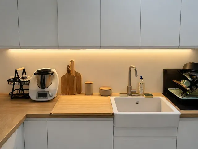 LED Strip Holder Kitchen Lighting Mount