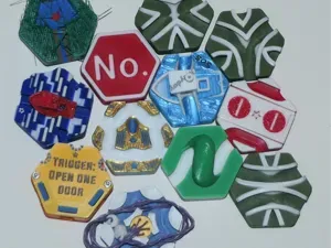 Hextraction Tiles Set N - Talent Pool