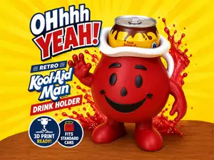 Ohhh Yeah! Retro Drink Holder