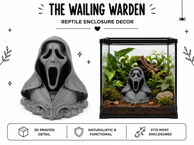 The Wailing Warden Reptile Hide, Scream themed