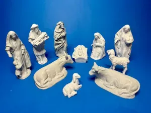 nativity figures - Krippenfiguren - christmas