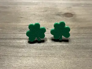 Shamrock Stud Earrings