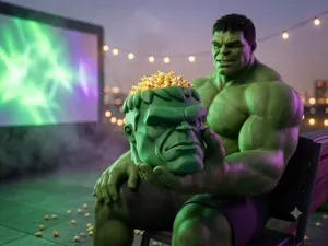 Hulk - Popcorn-Candy Bowl