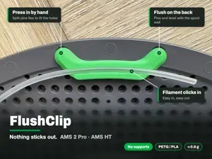 FlushClip – Filament Clip for AMS 2 Pro & AMS HT