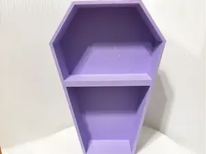 Coffin Shelf Kawaii Figurine display halloween