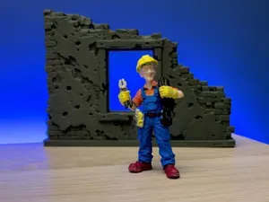 Funny Electrician – Everyday Workers Series
