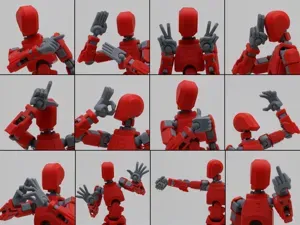 Dummy 13 - extra hand poses