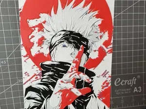 Hueforge of Satoru Gojo from Jujutsu Kaisen