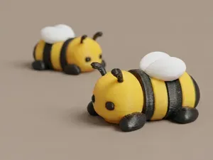 Flexi Bee Keychain