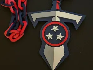 Tennessee Titans Oversized Hype Chain V.2