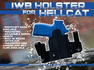 Parametric IWB Holster for Springfield Hellcat