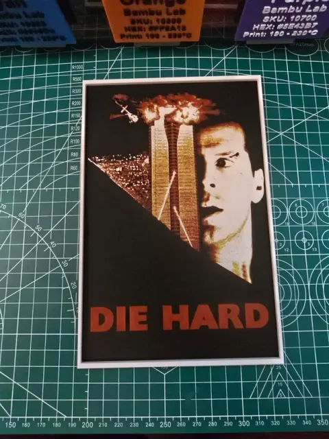 Die Hard Movie Poster - Hueforge Art — Image 2 of 2