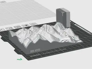 Ben Nevis Contour Map