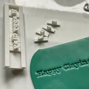 Alphabet stamps - Typewriter font