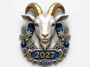 2027 Goat - NY Symbol