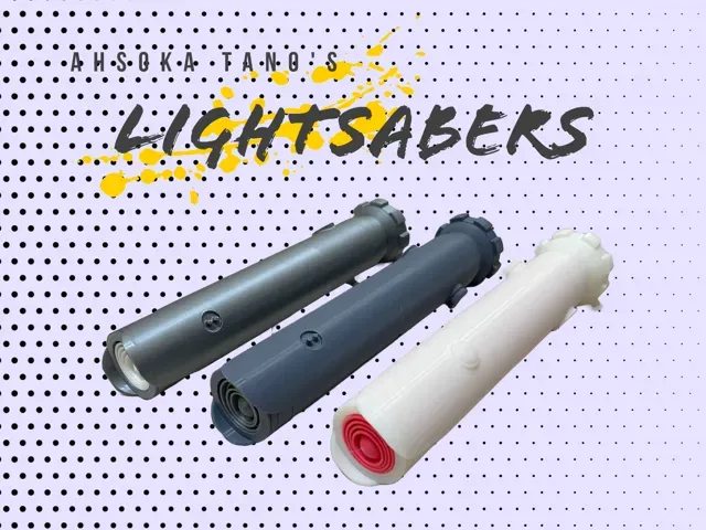 Ahsoka Tano's Retractable Lightsaber