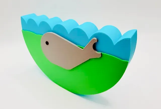Ocean Whale Stacking Toy Balance Game — Фото 6 из 17