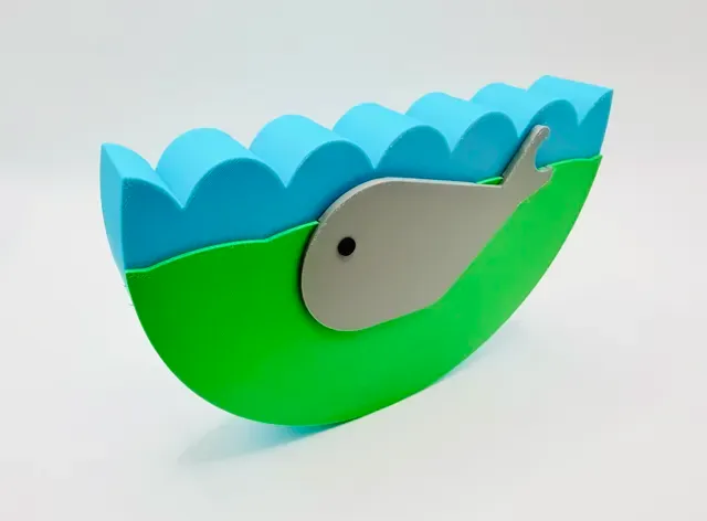 Ocean Whale Stacking Toy Balance Game — Фото 5 из 17