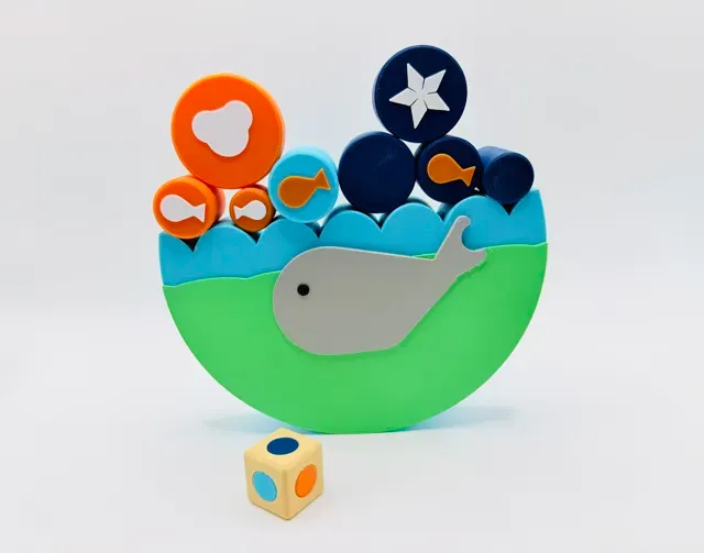 Ocean Whale Stacking Toy Balance Game — Фото 2 из 17