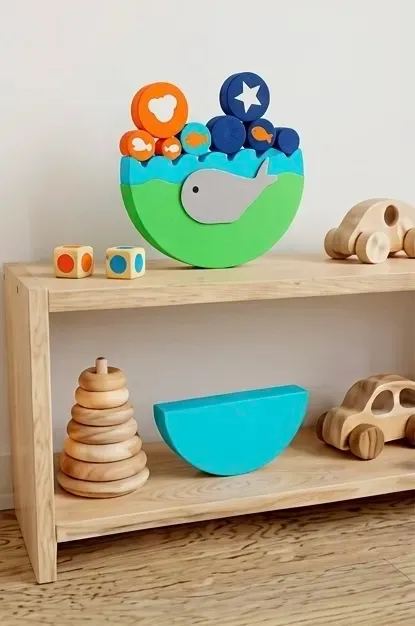 Ocean Whale Stacking Toy Balance Game — Фото 17 из 17