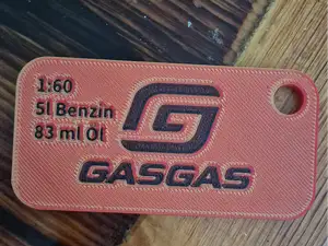 Benzinkanister Schild