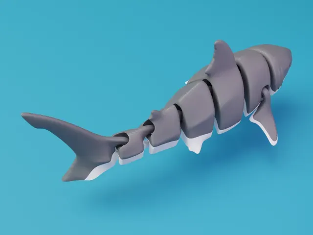 Articulated Great White shark — Image 3 of 4