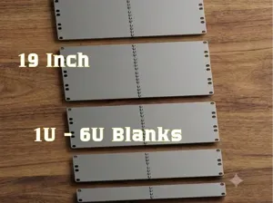 19" Rack Blank Panel Parametric Generator