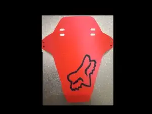 Fox front fender for bike
