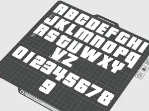 GTA Alphabet + Numbers + Symbols