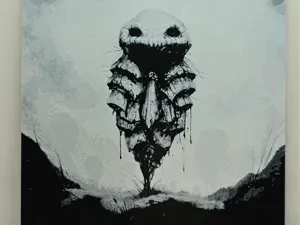 Creepy Pokemon Series - Kakuna (Hueforge)