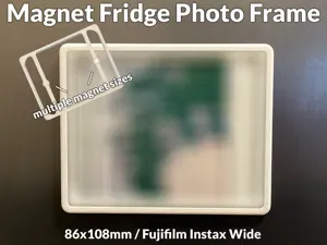 Magnet Fridge Photo Frame 86x108mm/Fujifilm Wide