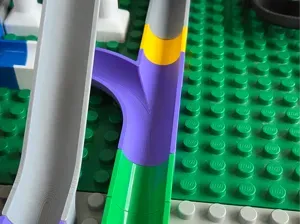 marble run dual merge track duplo hubelino