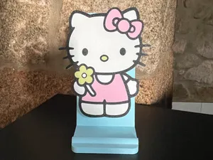 Phone stand Hello Kitty Flower