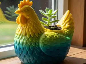 Chicken Planter