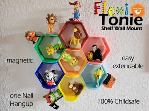 Flexi Tonie / Shelf Wall Mount