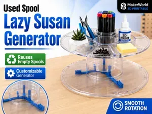 Used Spool Lazy Susan Generator