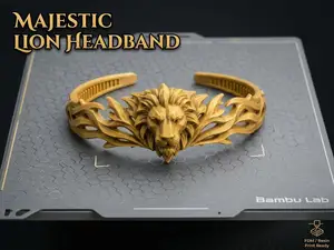 Majestic Lion Headband