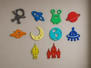 Arte de pared:Aventura espacial Vol 2