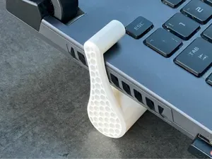 Laptop Riser Feet – Minimal Rear Lift - Version 2