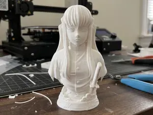 Muichiro Tokito Bust 3D Print Model