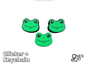 Frog Clicker + Keychain