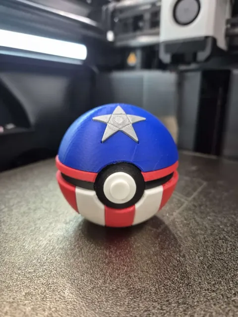 Captain America - Poke Ball — Image 3 of 3