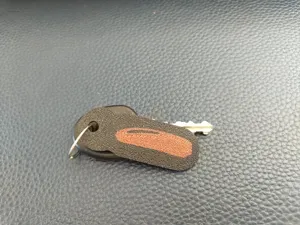 Key chain tags for roof box and roof rack