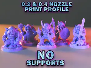 Fast 5 Goblin Supportless Miniature Pack.